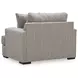 Jasmine Grove Fossil Upholstered Chair and A Half with Pillow