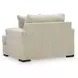 Jasmine Grove Oatmeal Upholstered Chair and A Half with Pillow