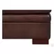 Danforth Caramel Leather Upholstered Rectangular Ottoman
