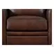 Danforth Caramel Leather Upholstered Accent Chair