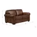 Danforth Caramel Leather 70" Loveseat
