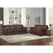 Danforth Caramel Leather 70" Loveseat