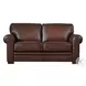 Danforth Caramel Leather Living Room Set