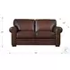Danforth Caramel Top Grain Leather Loveseat