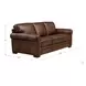 Danforth Caramel Leather 95" Sofa