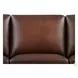 Danforth Caramel Leather 95" Sofa