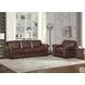 Danforth Caramel Leather 95" Sofa