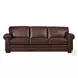 Danforth Caramel Top Grain Leather Sofa