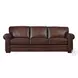 Danforth Caramel Leather Living Room Set