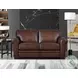 Danforth Caramel Top Grain Leather Loveseat