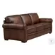 Danforth Caramel Top Grain Leather Sofa