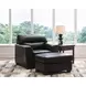 Gavello Midnight Upholstered Rectangular Ottoman