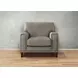 Halwyn Stone Leather Upholstered Accent Chair