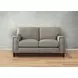 Halwyn Stone Leather 65" Loveseat