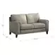 Halwyn Stone Leather 65" Loveseat