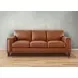 Halwyn Nutmeg Leather Living Room Set