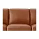 Halwyn Nutmeg Leather 89" Sofa