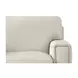 Halwyn Vanilla Leather 89" Sofa