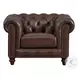 Waverly Caramel Top Grain Leather Chair