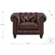 Waverly Caramel Top Grain Leather Chair