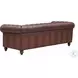 Waverly Caramel Leather Living Room Set with Nailhead Trim