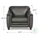 Bexley Ash Top Grain Leather Living Room Set