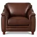Bexley Caramel Leather Living Room Set with Nailhead Trim