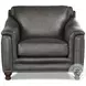 Bexley Ash Top Grain Leather Living Room Set