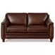 Bexley Caramel Leather Living Room Set with Nailhead Trim