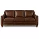 Bexley Caramel Leather Living Room Set with Nailhead Trim