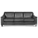 Bexley Ash Leather Living Room Set with Nailhead Trim