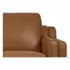 Isla Cognac Leather Upholstered Accent Chair