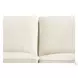 Isla Vanilla Leather 60" Loveseat