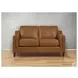Isla Cognac Leather 60" Loveseat