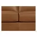Isla Cognac Leather 60" Loveseat