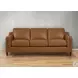 Isla Cognac Leather 84" Sofa
