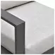 Navarro Outdoor Seating Gray Upholstered Outdoor Lounge Chair