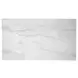 Isolde White and Brushed Nickel Rectangular Marble Top Cocktail Table