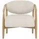Sigrid Monument Oatmeal Upholstered Lounge Chair