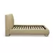 Rayne Honey King Upholstered Panel Bed