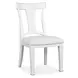 Crownfall Whisper White and Cerused Nutmeg Extendable Rectangular Dining Room Set