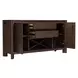 West End Saddle Brown Extendable Rectangular Dining Room Set