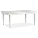 Willowbrook Egg Shell White Extendable Rectangular Dining Room Set