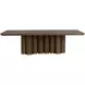 Willow Brown 102" Rectangular Dining Table