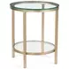 Anderson Antique Gold Round Occasional Table Set