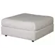 Contour Natural Off White 5 Piece Modular RAF Sectional with Pillows