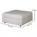 Contour Natural Off White 5 Piece Modular RAF Sectional with Pillows