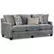 Scarborough Steel Blue 87" Sofa
