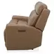 Worthington York Sand Leather 87" Zero Gravity Power Reclining Sofa with USB Charging