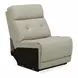 Carrington Baja Stone Leather 6 Piece Modular Zero Gravity Triple Power Reclining Sectional with Console and USB Charging